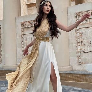 Golden Goddess Halloween Costume